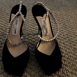 Jimmy Choo Saeda 100 Sandals.